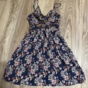 Angie Multicolor Floral Dress